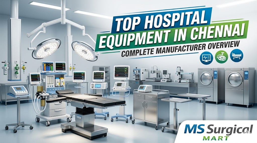 Hospital Equipment Manufacturers in Chennai – Complete Overview