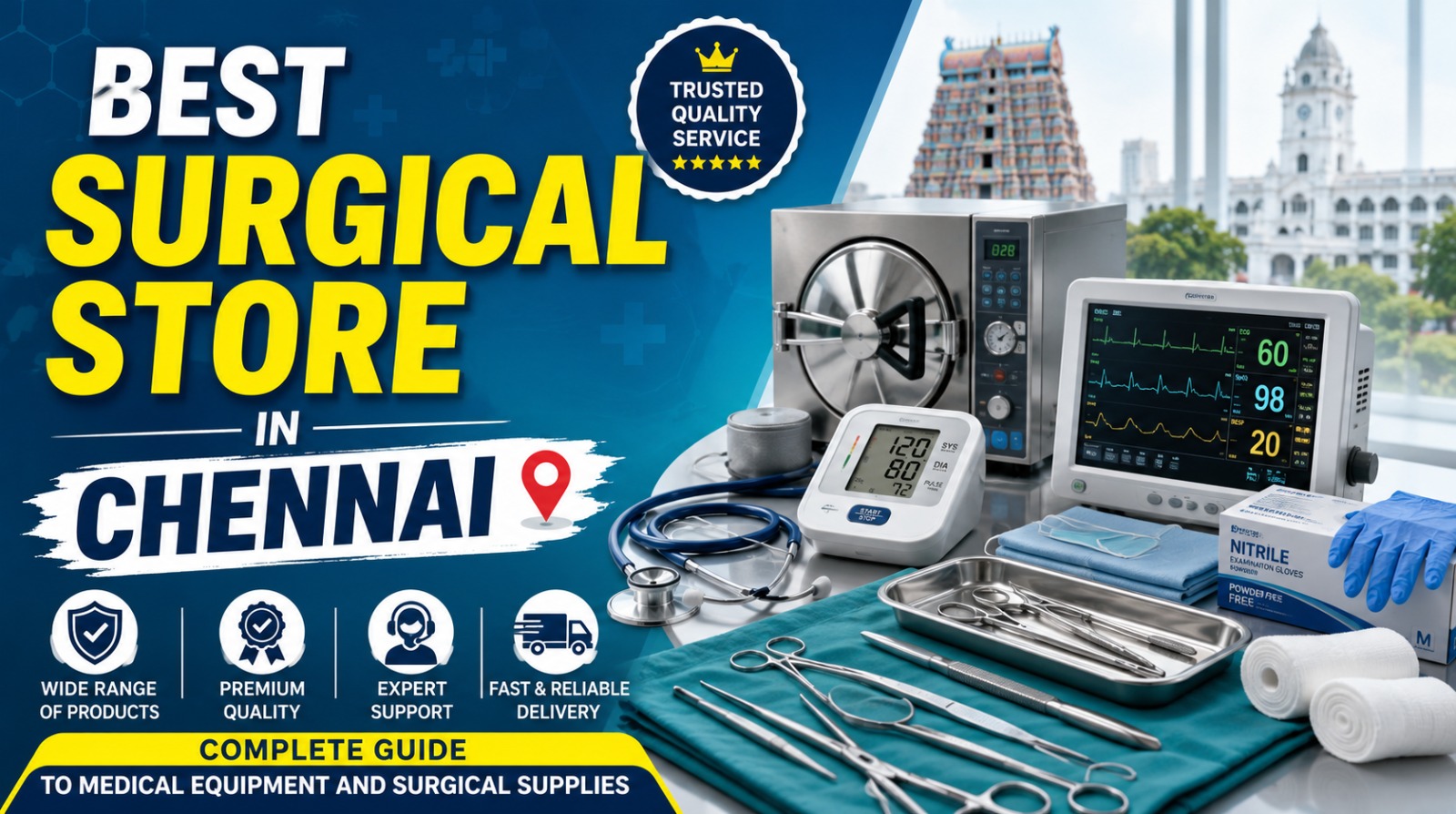 Best Surgical Store in Chennai – Complete Guide to Medical Equipment and Surgical Supplies